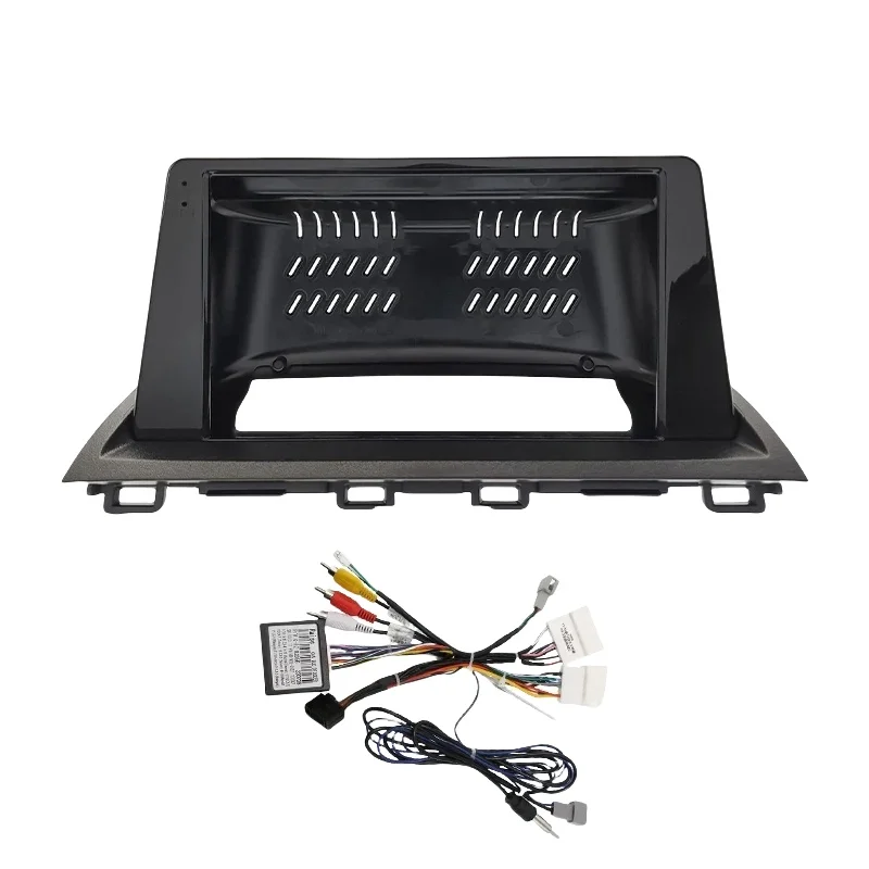 Kit de tablero de radio Android de 9" para Mazda CX-4 2016-2021 |   Adaptador de panel Facia y decodificador CANBUS