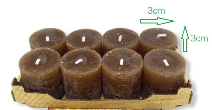 YUMO HOUSE - 8 Scented Candles Set with Natural Wax, including Palo Santo, Honey, and Jasmine, handmade in Spain for a clean burn and lasting fragrance, perfect for creating ambiance or gifting.