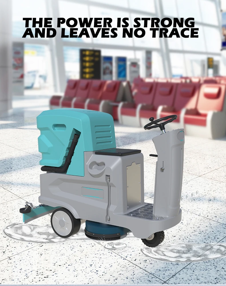 جهاز تنظيف الأرضيات في مصنع معدات التنظيف الصناعية الجديدة مع وقت عمل طويل وضجيج منخفض