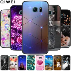 For Samsung Galaxy S7 Edge Case Lovely TPU Silicone Soft Bumper for Galaxy S6 S7 Edge S 6 7 S7Edge Phone Back Cover Fashion Cute