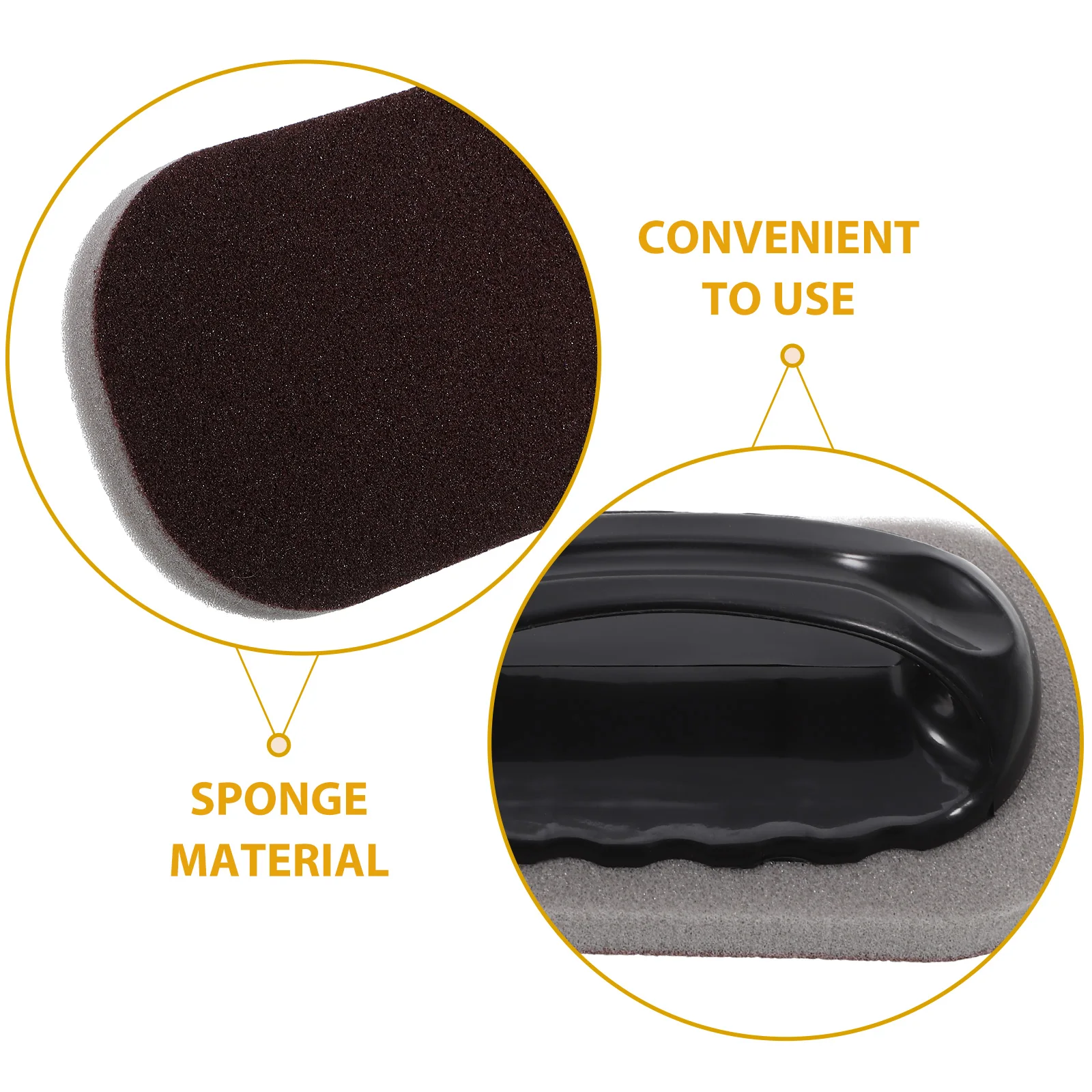

4pcs Reusable Cleaning Kitchen Dish Washing Scrub Sponge Gentle Material Long Lasting Multi-Use Household Sponge
