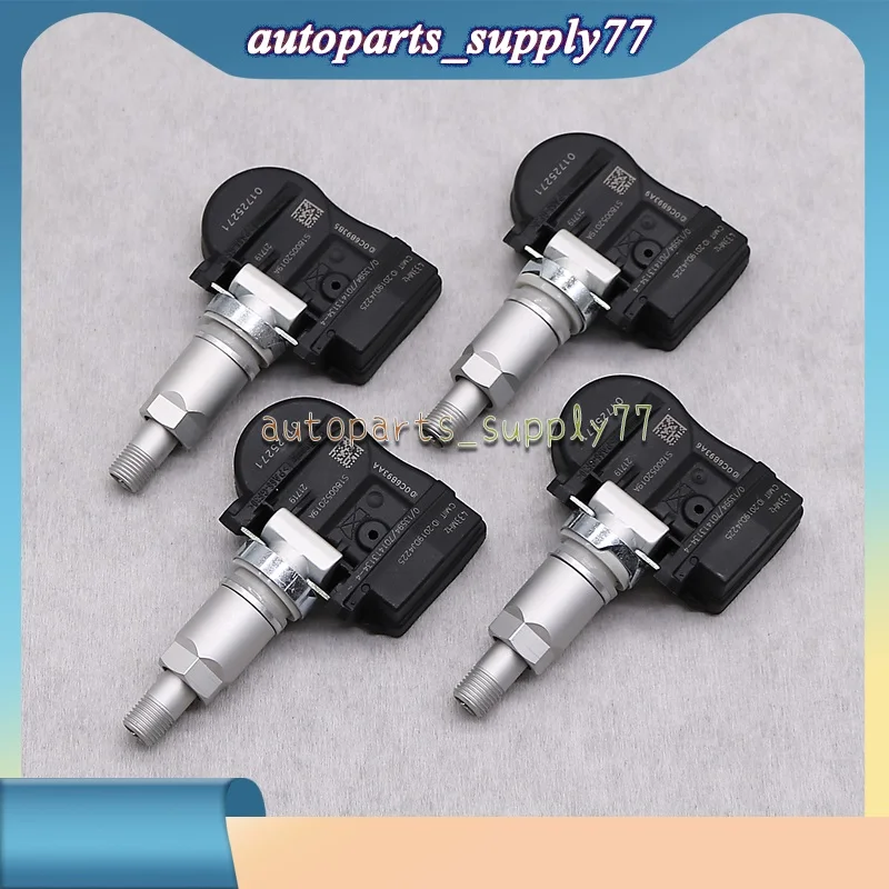 4Pcs New Tire Pressure Sensor 01725271 433Mhz TPMS Use OBD To Relearn Car Accessories Sensor for geely-atlas