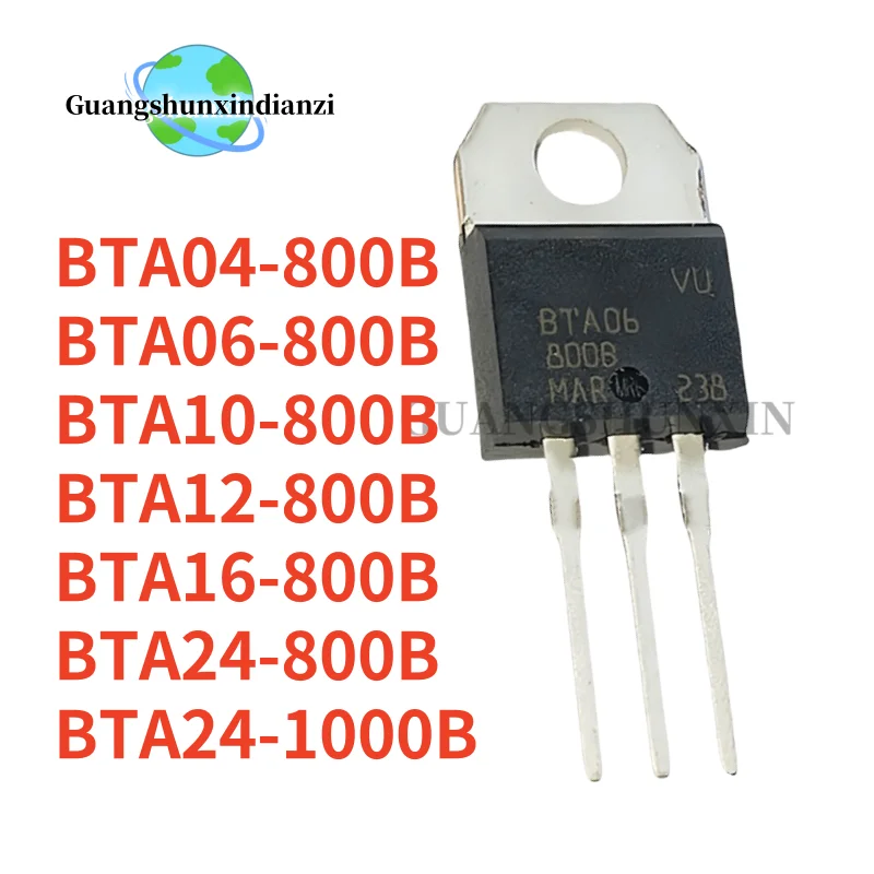 10Pcs New BTA04-800…