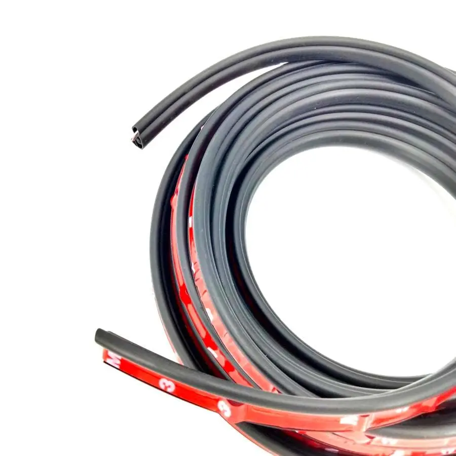

196" Durable Car Door Rubber Strip Trunk Lip Edge Protector Strip Weatherstrip