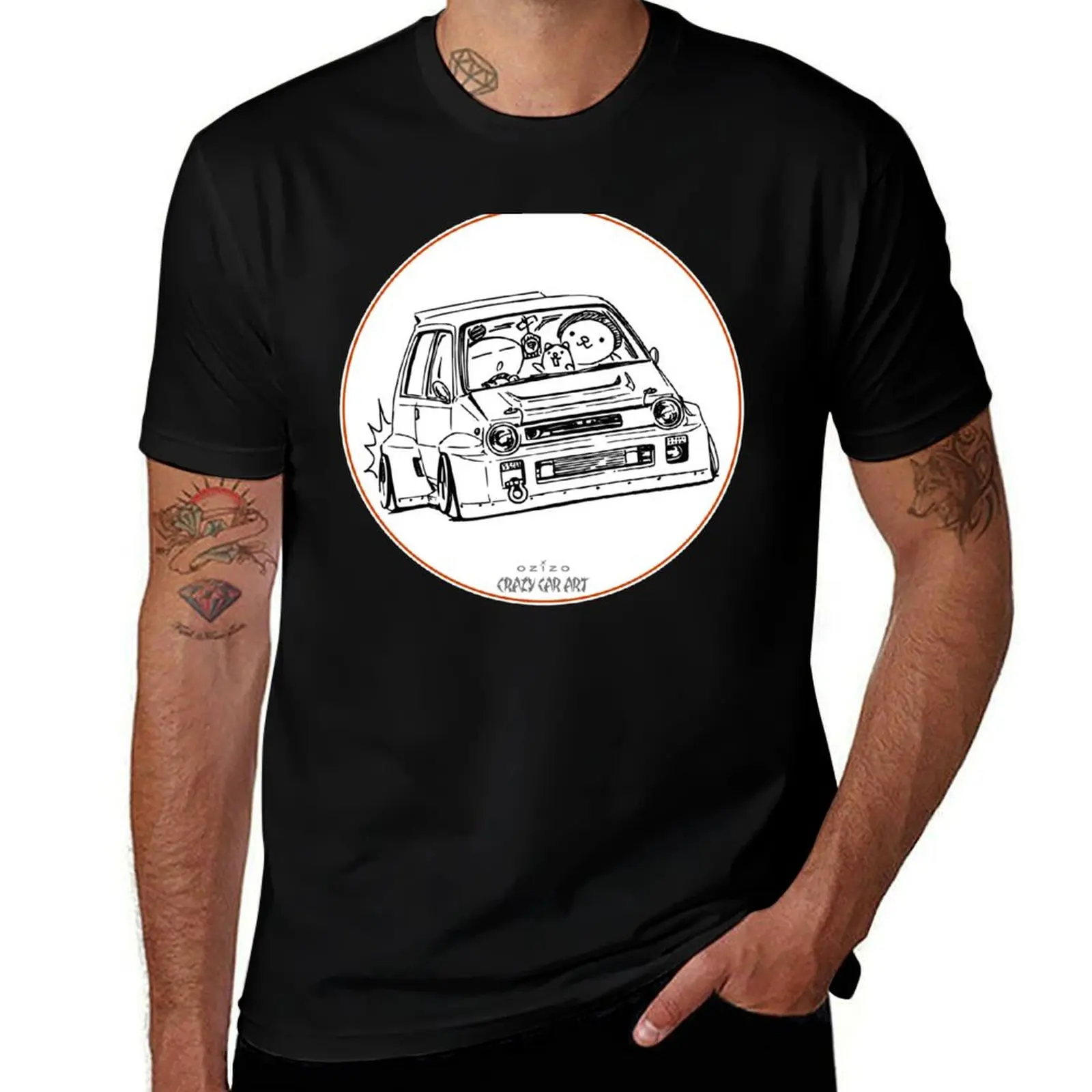 

Crazy Car Art 0076 T-Shirt mens graphic t shirts g man t shirts for men essential t shirt T-shirt