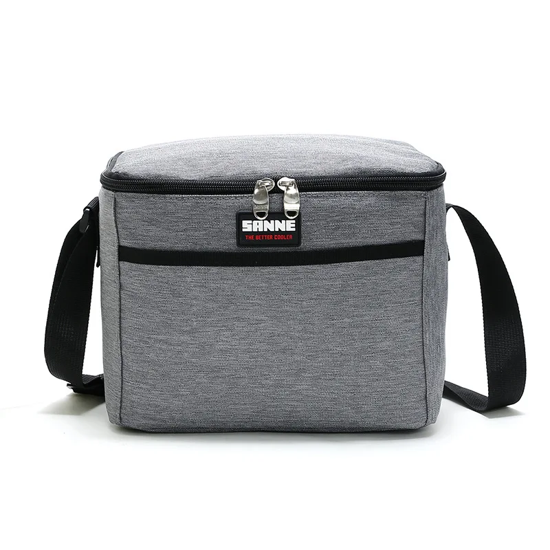 SANNE 8L Fashion Pattern Insulated Thermal Lunch Bag Waterproof Portable Insulated Cooler Bag Can Carry Food and Drink Lunch Bag