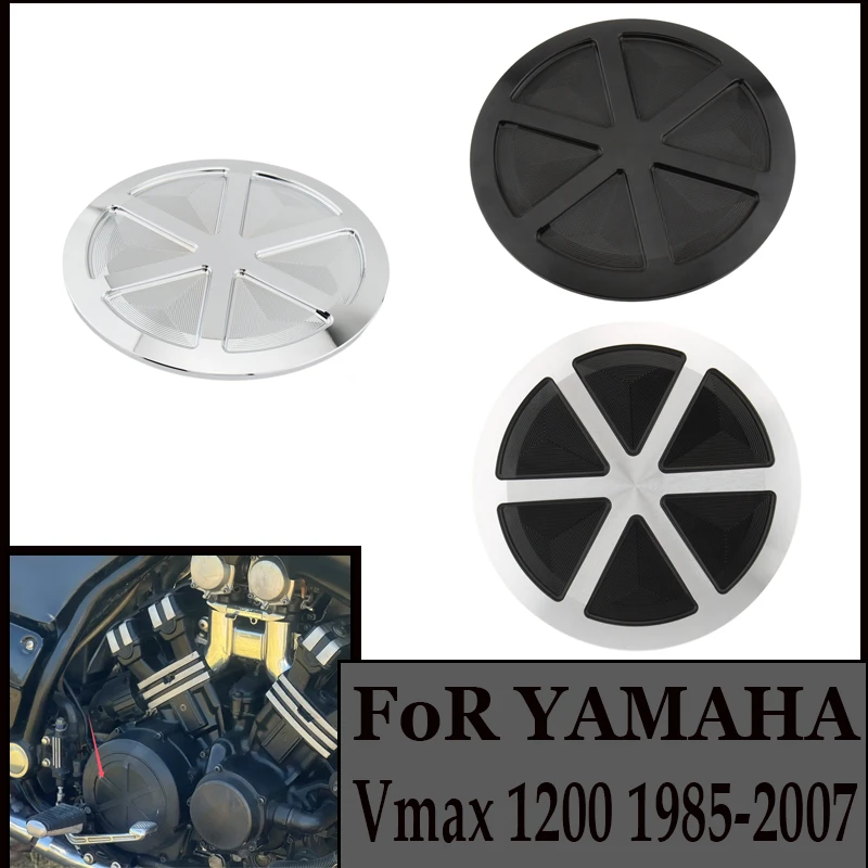 

FoR YAMAHA Vmax 1200 1985-2007 Clutch cover side engine motor cover CNC Aluminium alloy