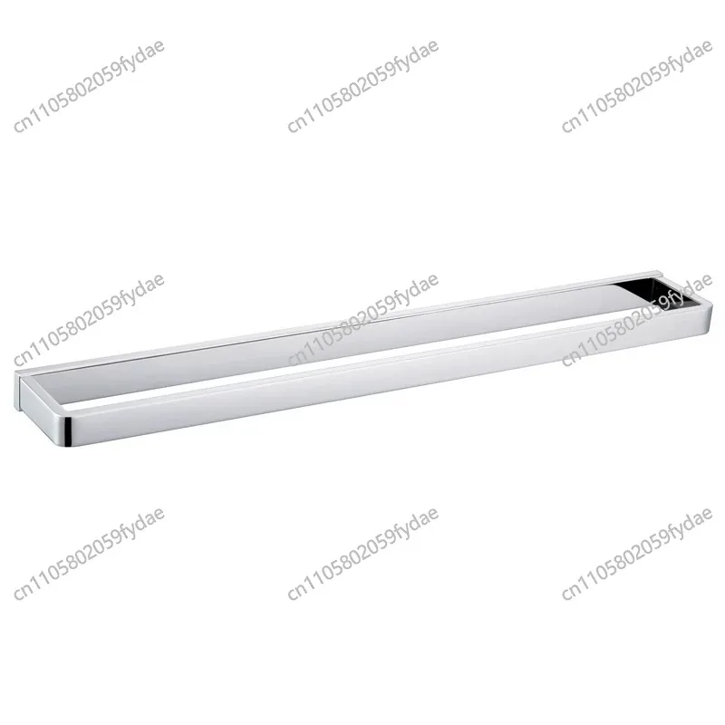 304 Stainless Steel Bathroom Single-Rod Towel Rack with Mirror