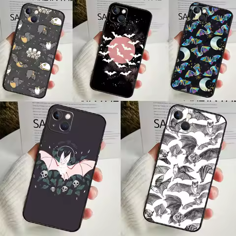 Halloween Bat Case For Xiaomi 17 Pro Max 13 14 15 Ultra 14T 15T Pro POCO F7 F5 F6 X3 X5 X6 X7 Pro Cover