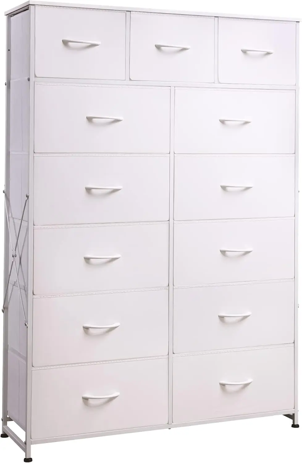 

WLIVE Tall Dresser for Bedroom with 13 Drawers, Storage Dresser Organizer Unit, Fabric Dresser for Bedroom, Closet, Chest