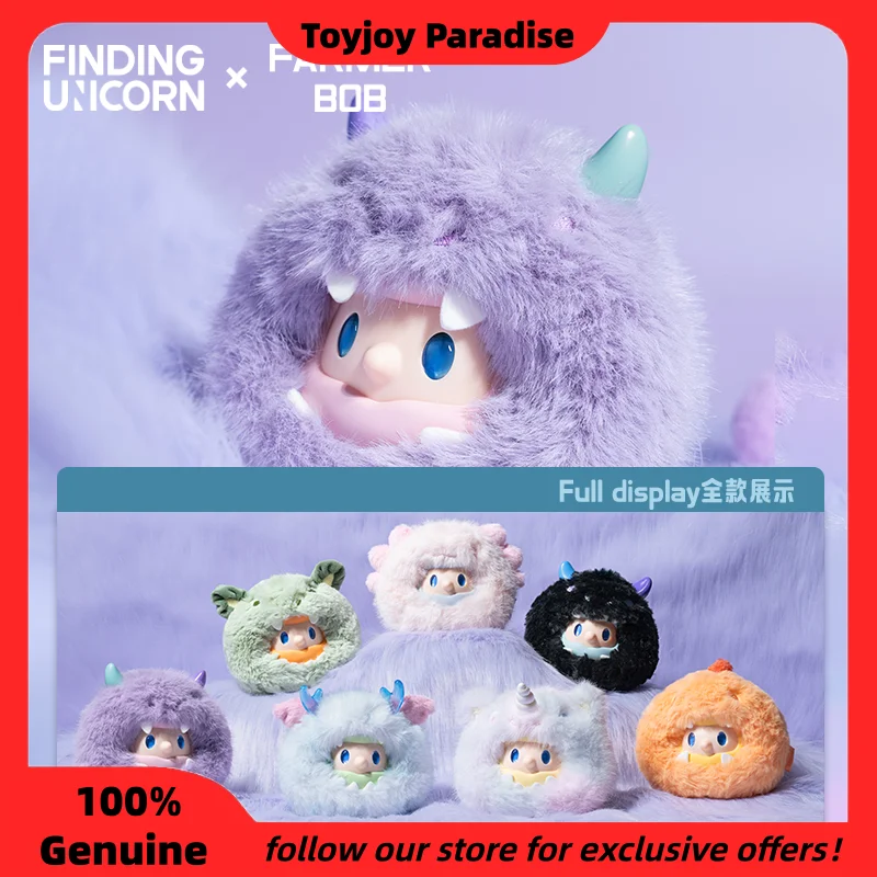 

New Genuine Farmer Bob V3 Anti-Dragon Mirage Series Blind Box Cute Vinyl Face Bag Pendants Bag Charm Ornament Mystery Box Gifts