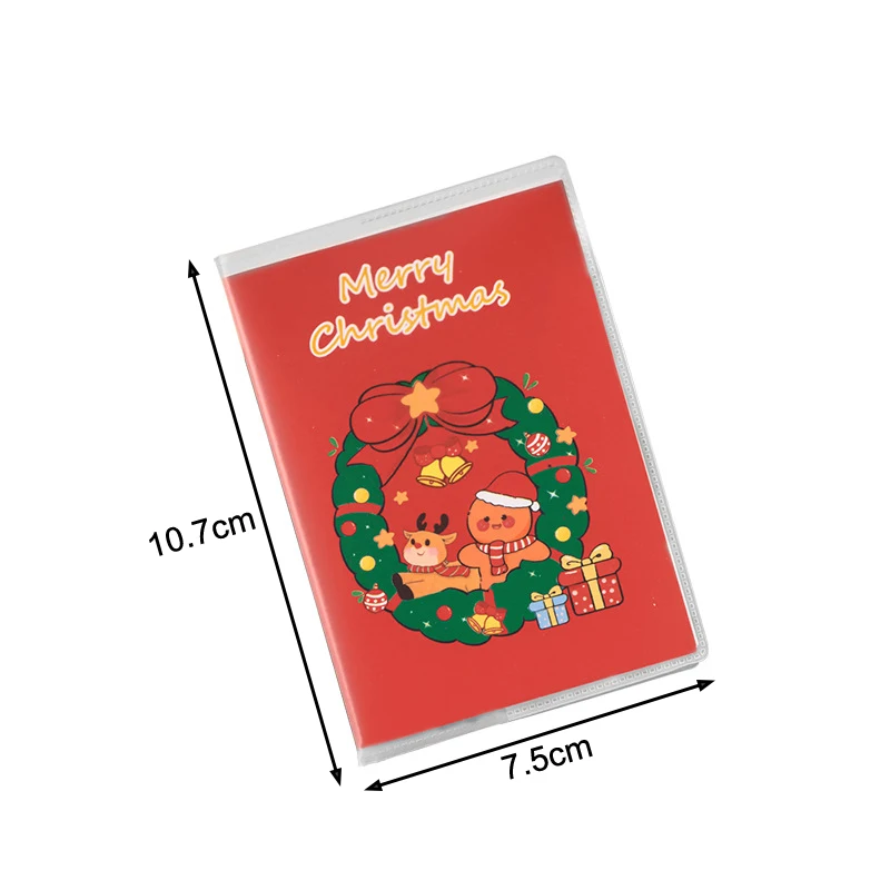 Cartone animato carino A7 Libro tascabile di Natale Mini blocco note creativo Blocco note per studenti di moda Forniture per ufficio Regali di cancelleria per studenti