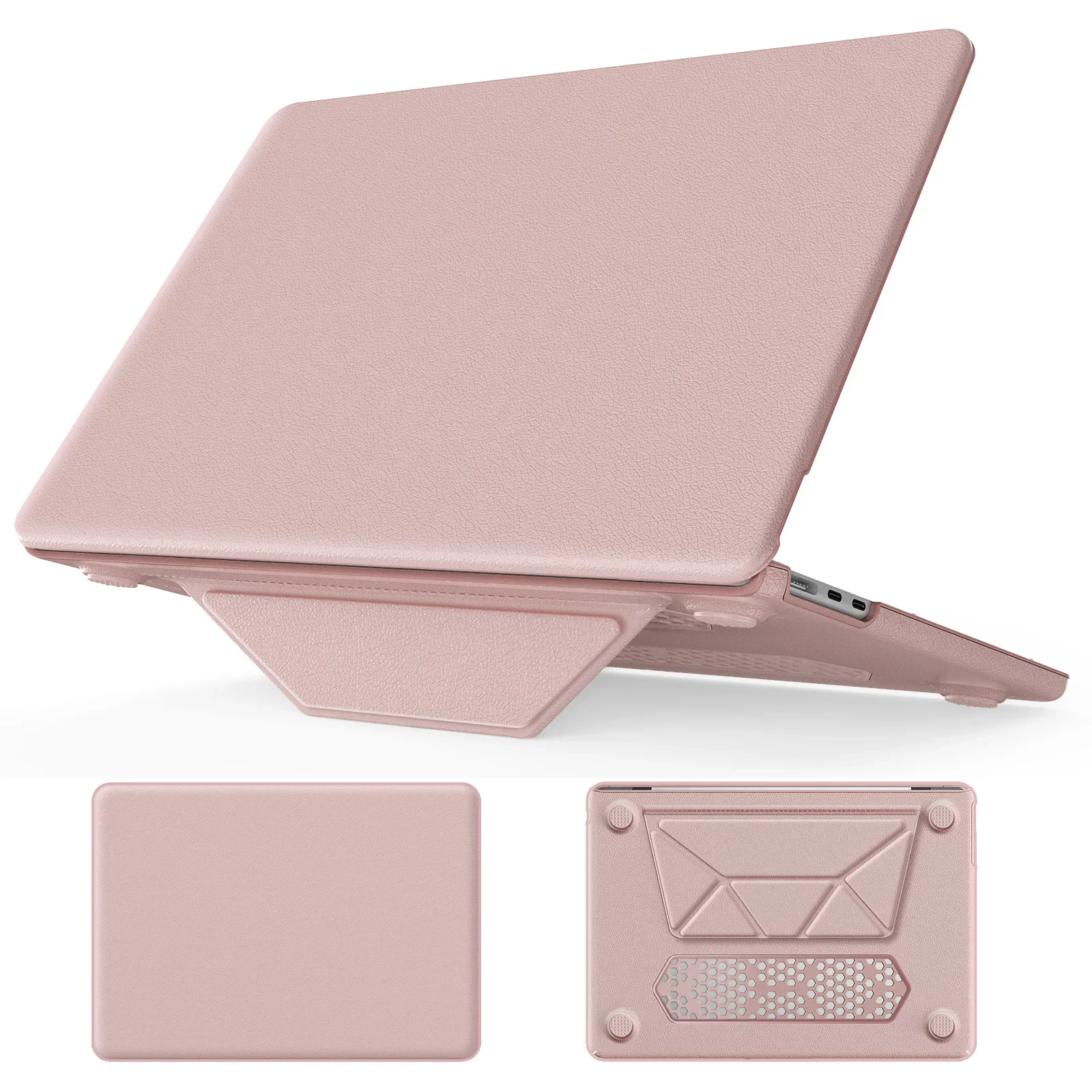 

Laptop Case for MacBook Air 13.6 15.3 A2179 A2681 A2337 A2338 A2159 A2941 Pro 13 14 16 A2941 A2442 A2485 PU leather Laptop Cover