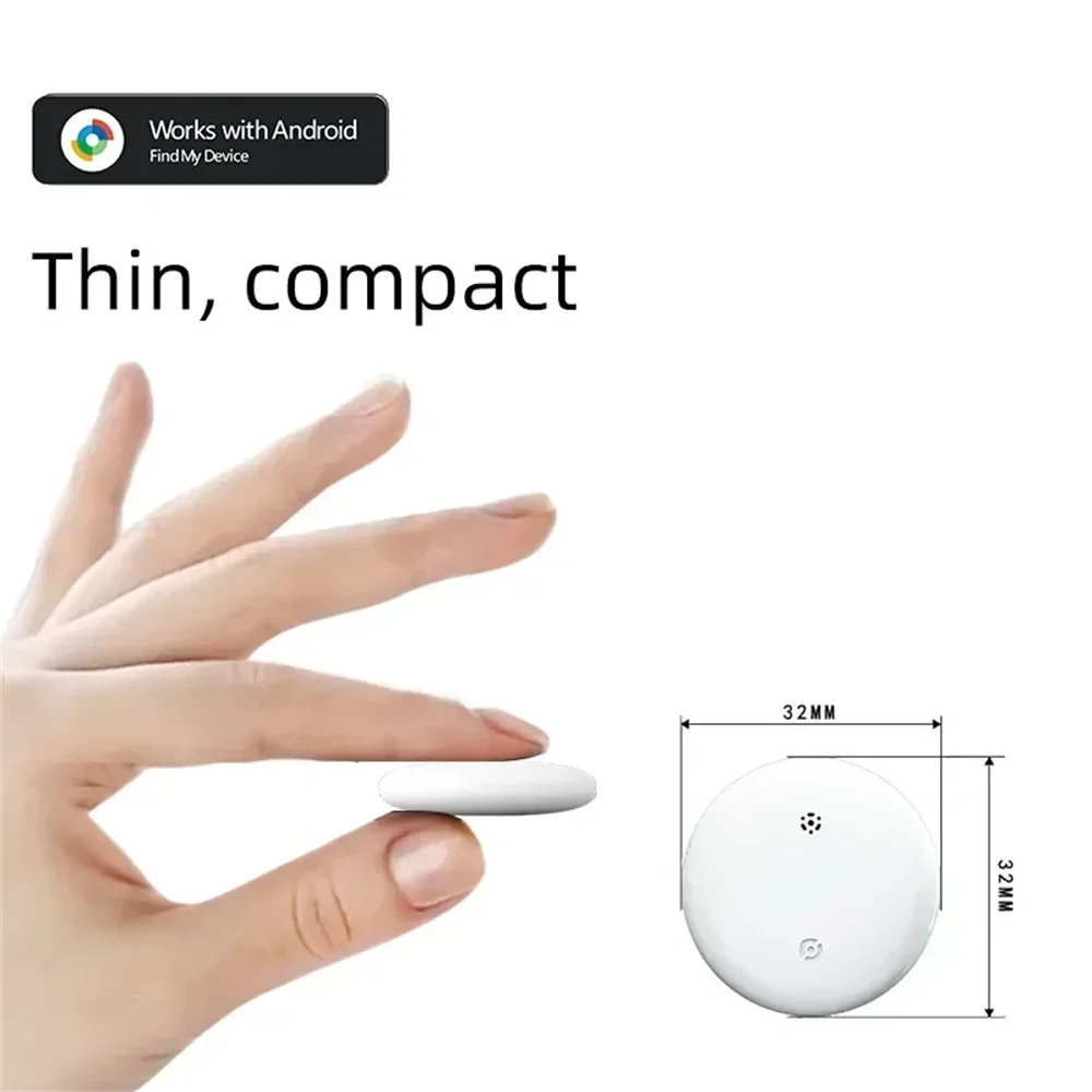 Android用Bluetoothトラッカータグ（Android専用）、Google「探す」機能対応のキーファインダー、キー用トラッキングタグアイテムファインダー
