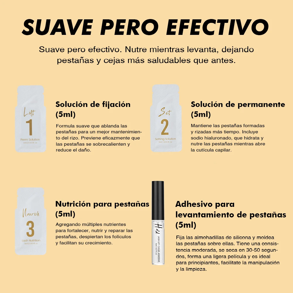 Novo Gollee 4-6 semanas lash e sobrancelha levantamento perm semi-permanente laminação de cílios para modelador de cílios elevador maquiagem à prova dwaterproof água natural