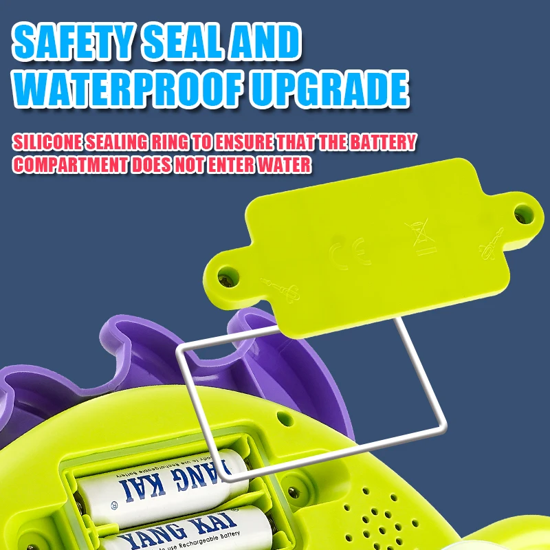 Babybadje Rustgevend speelgoed, badkamer bubbelmachine, aquariumwaterspel voor kinderen, elektrische bellenblazer voor vroeg onderwijs