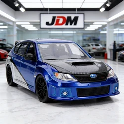 1:24 Subaru Impreza WRX STI Alloy Car Diecasts & Toy Vehicles Car Model Miniature Scale Model Car Toys For Children