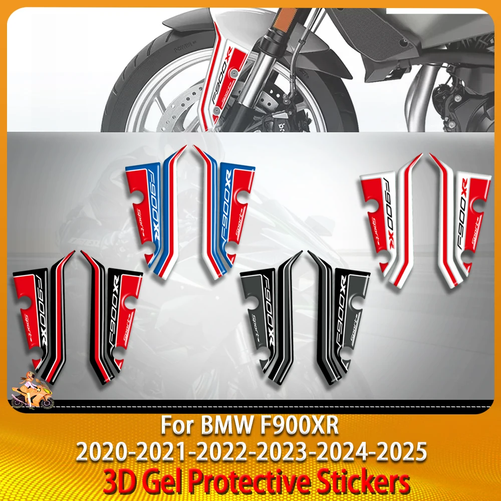 

For BMW F900XR 2020 2021 2022 2023 2024 2025 Motorcycle 3D Gel Mudguard Paint ProtectionFront Fender Protector Sticker