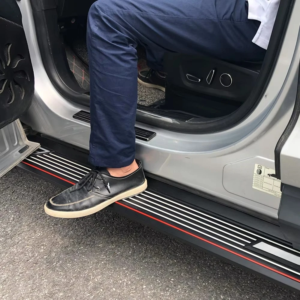 ملحقات السيارة الخارجية سبائك الألومنيوم تعديل التسليم السريع Suv خطوة جانبية لوحة الجري لجراند شيروكي 2011-2021 #1