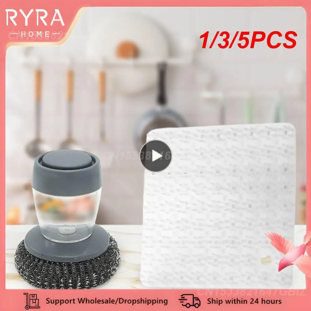 1/3/5PCS Save Time And Effort Silicone Pot Brush Easy To Remove Stubborn Stains Easy Cleaning Of Tableware Cleaning Brush