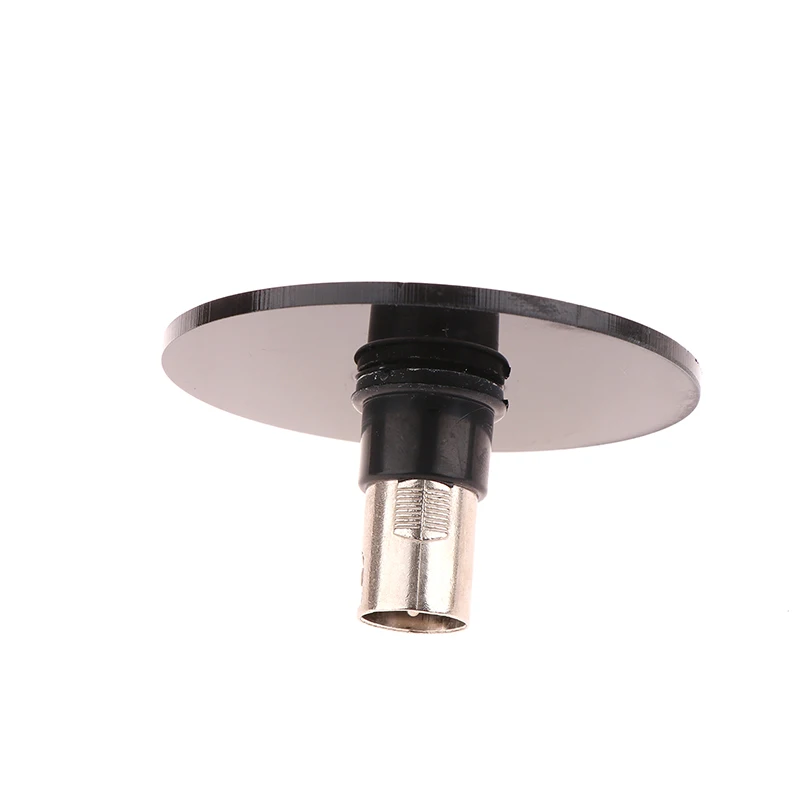 8 سنتيمتر الأسود شفط كأس محول مع 3XLR الحب آلة موصل ل تلسكوبي الخطي المحرك مرفق حامل DIY بها بنفسك الملحقات