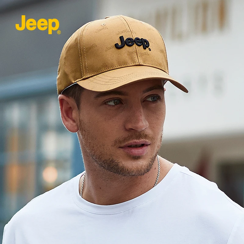 

Jeep Men's Baseball Cap Trucker Hat UV Protection Outdoor Sports and Casual Cap Running Cap Sun Protection Adjustable Fit
