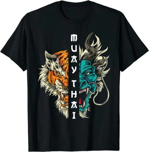 Neu Muay Thai Drachen Premium T-shirt