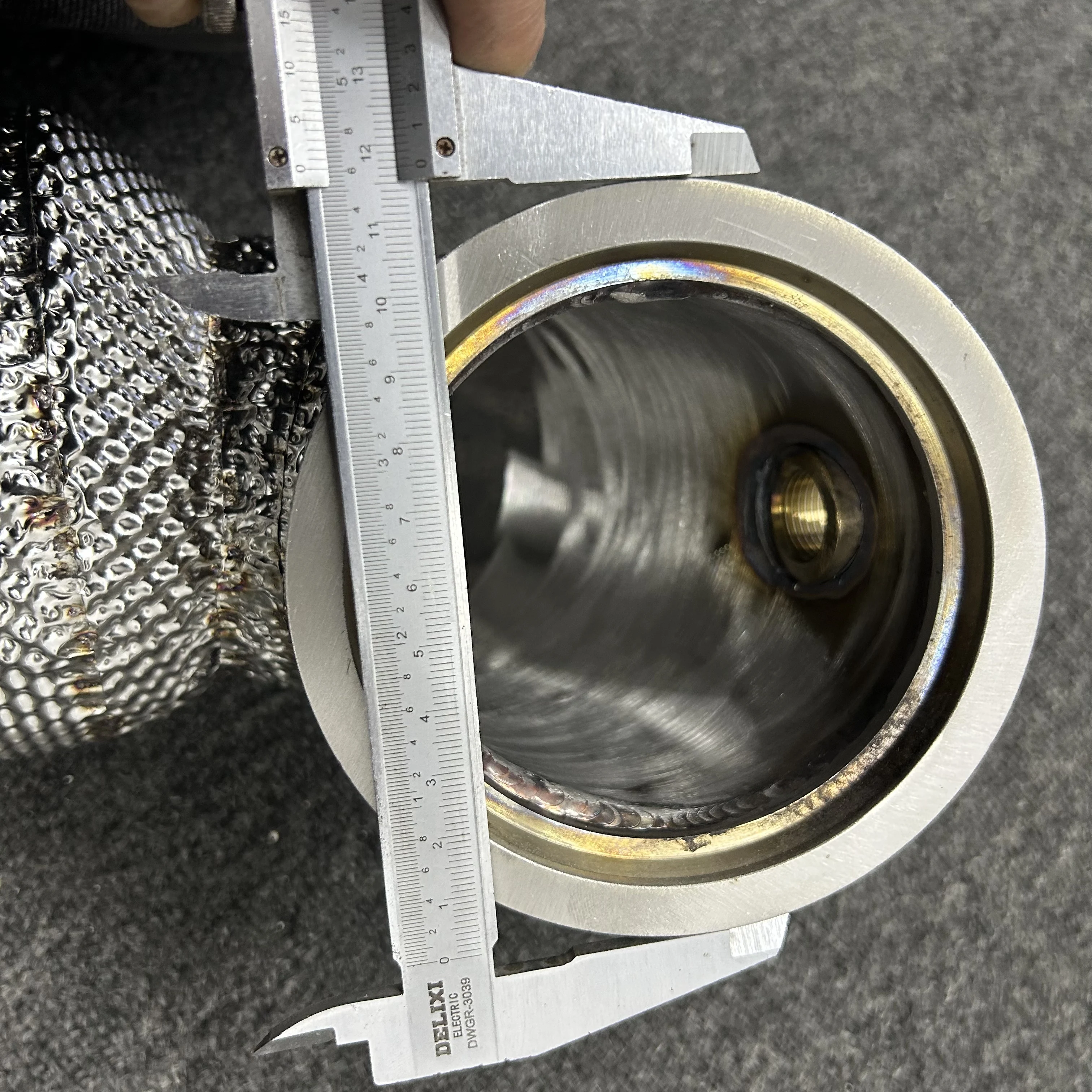 ACE Hochwertiges SUS304 Downpipe für VW/Volkswagen GOLF 8R GOLF 8 GTI MK8 R Performance Racing Auspuffanlage mit Katalysator – Detail 10
