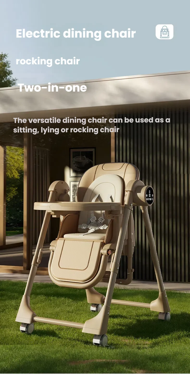 كرسي مرتفع للأطفال كهربائي، كرسي مرتفع للأطفال، طاولة طعام وكرسي للأطفال، كرسي مرتفع للأطفال قابل للطي، كرسي مرتفع للأطفال متعدد الوظائف