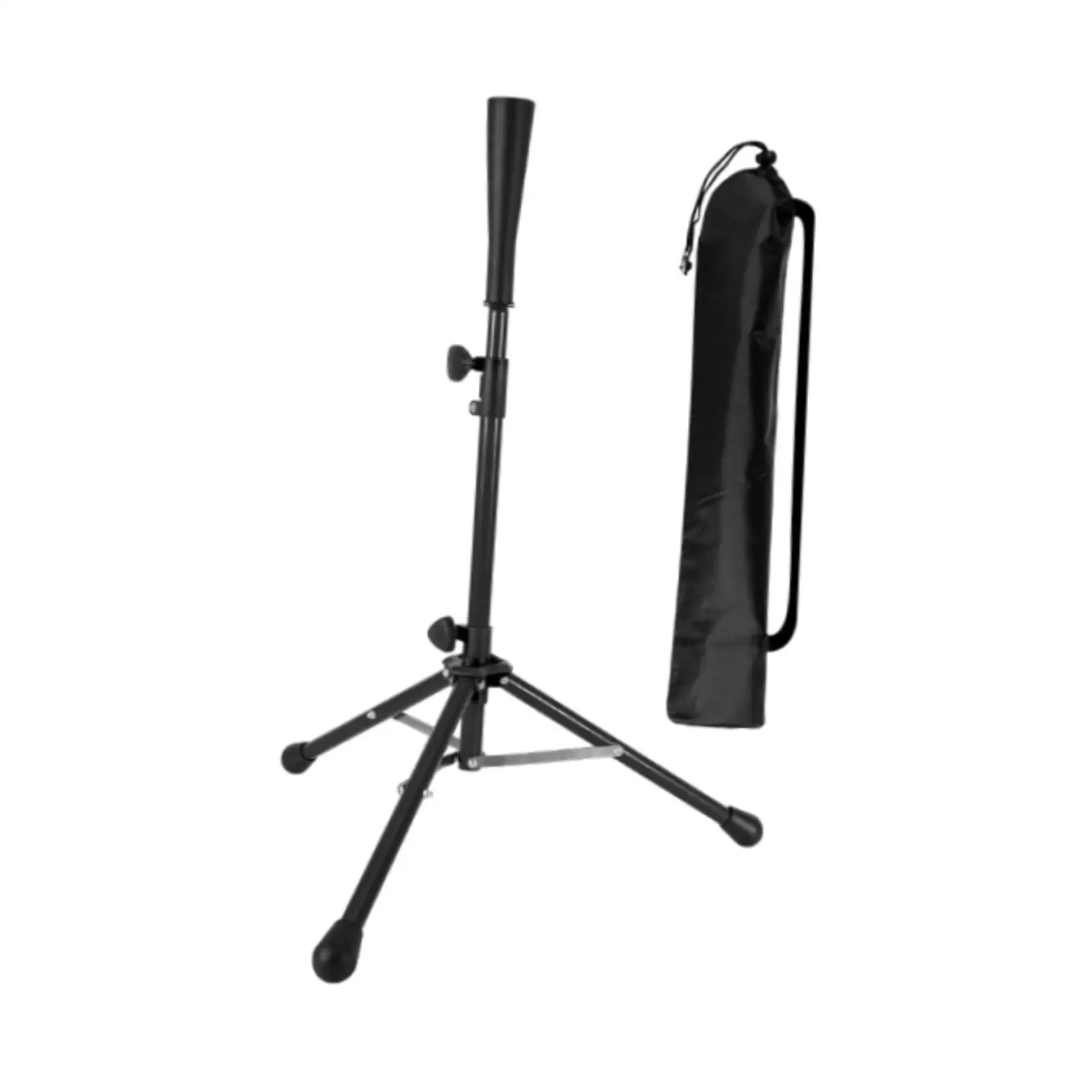 Baseball Batting Tee Teeball Hitting Tee Tripod Stand Base Improve Your Batting Accuracy Softball Batting Tee for Kids Adults