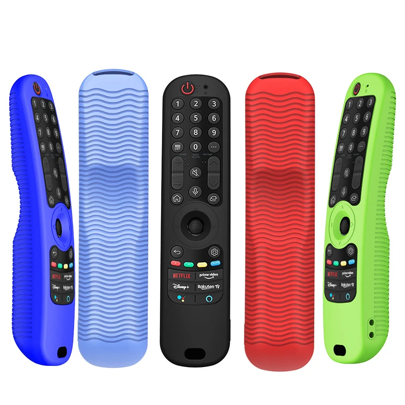 【F】Half-Cover Remote Control Case Shockproof Silicone Protective Cover Drop-Proof  Shell Accessories for AN-MR21GC MR21N/21GA