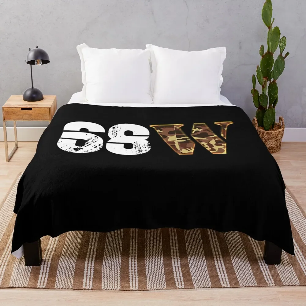 Insigne de l'armée américaine, 68W skip Medic, cadeau drôle d'infirmière de médecin militaire, couverture de jet, couvertures de sac de couchage touristique