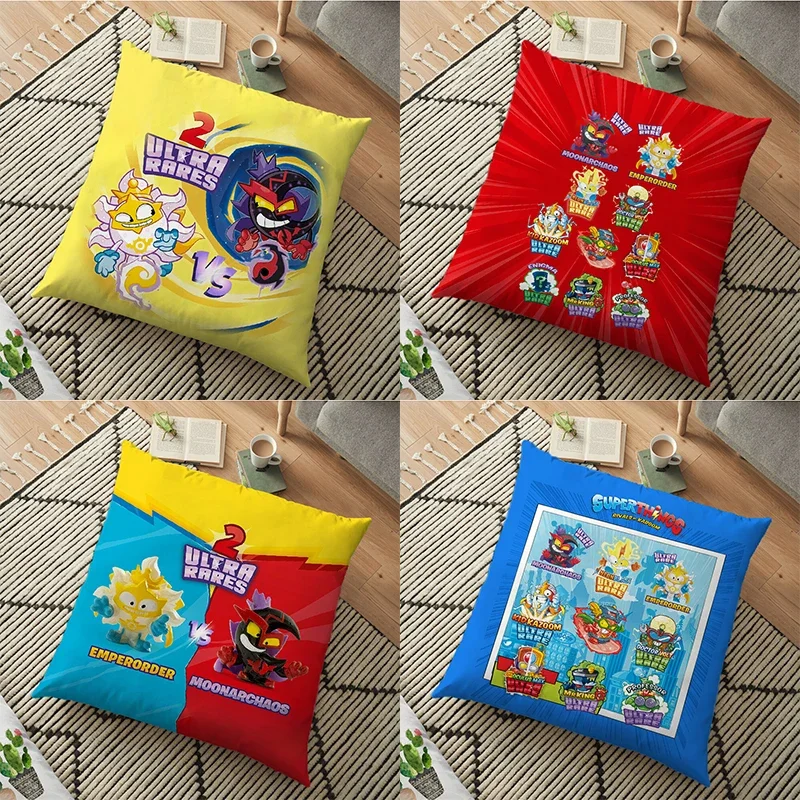 

SuperThings 10 Rescue Force Pillow Case Super Zings Polyester Decorative Pillowcases Superzings Throw Pillow Cover No Inner