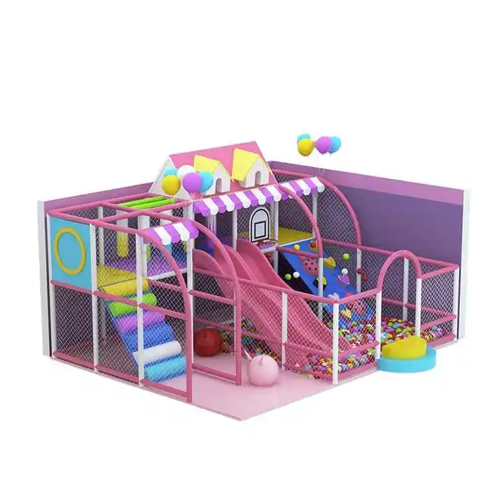 

Children's Naughty Castle Indoor Kindergarten Slide Amusement Park Ride Household Playground Parent Child Restaurant Equipment