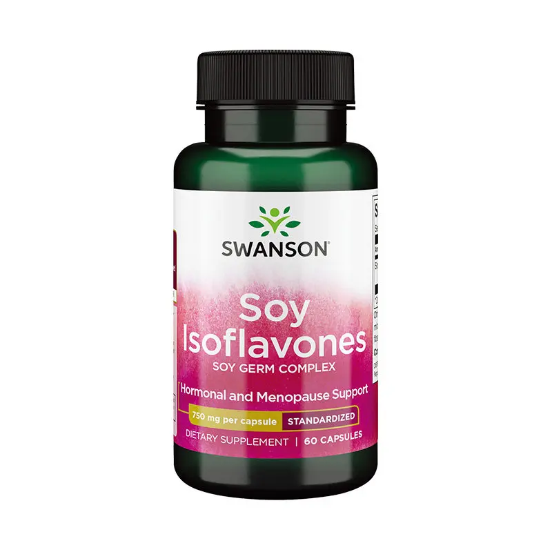 

Капсулы с соевыми изофлавонами и витамином Е: Биологически активная добавка с пищевыми волокнами для регулирования женского эстрогена