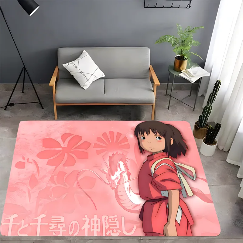 

Cartoon Chihiro carpet, living room bedroom housewares children's room baby mattress bathroom kitchen carpet birthday present