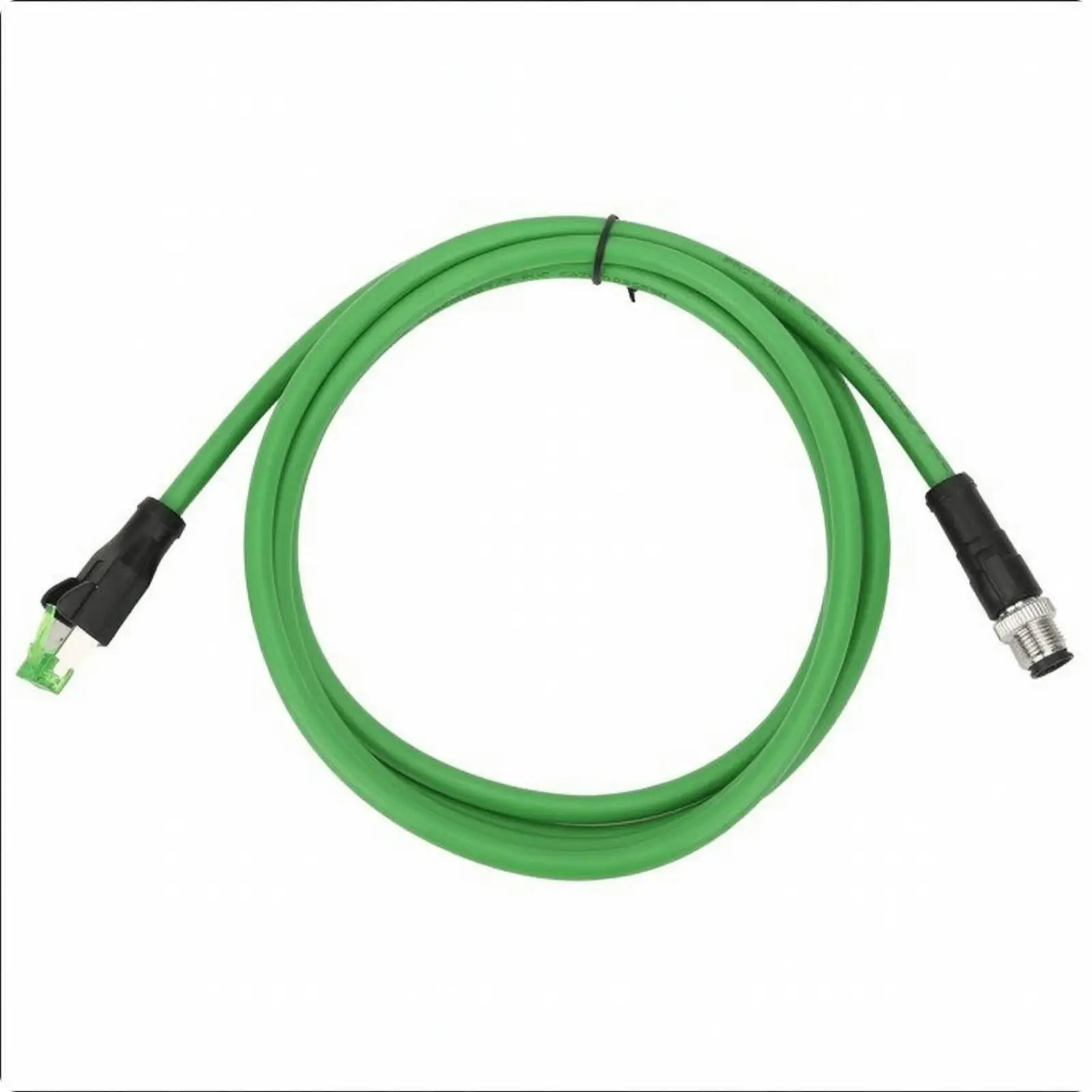 CAT5e Cable D-Coded M8 to Cable Cord for Machinery, Robotics