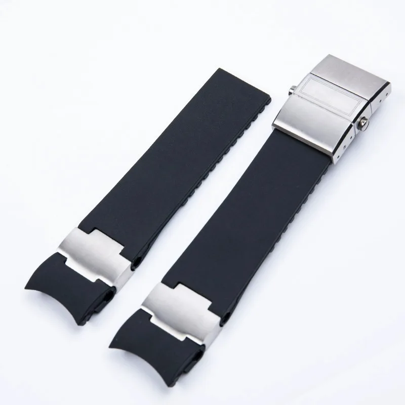 لسلسلة غواص البحرية أوليسيس ناردين 266-67-3/43، حزام ساعة سيليكون