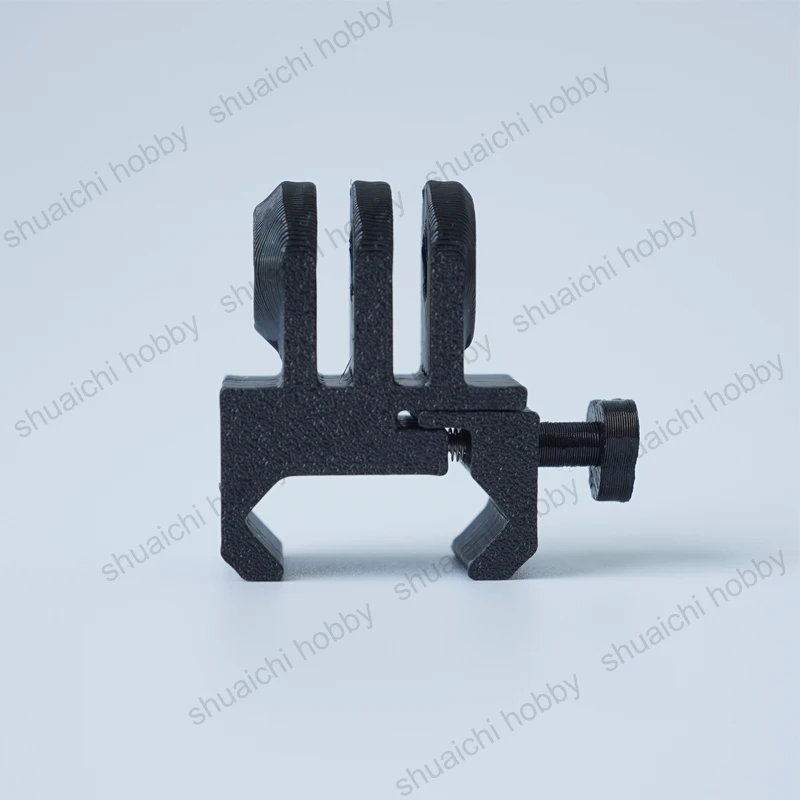 1PCS Action Camera Picatinny Rail Mount Fixed Adapter Holder Black Bracket for DJI Insta360 GoPro Sports Camera Accessories