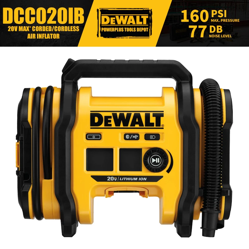 DEWALT DCC020IB: La bomba de aire eléctrica ideal para profesionales y entusiastas