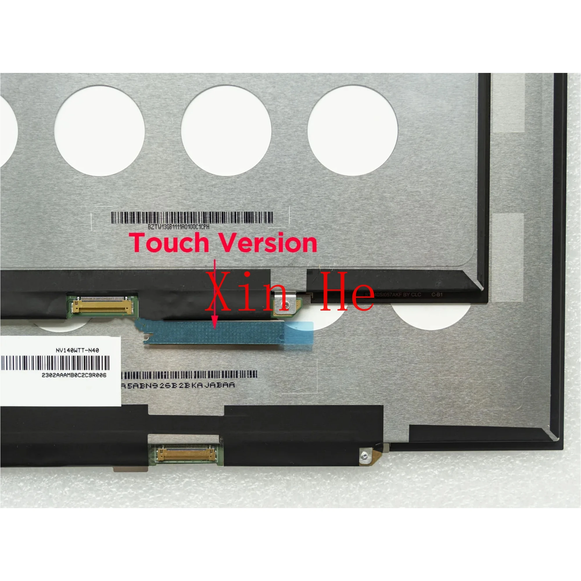 Imagem -06 - Montagem do Digitalizador da Tela Sensível ao Toque do Laptop P140zkb-bz1 Nv140wtt-n40 14.0 Huawei Matebook 14 2023 Klvc-wah9l Tv140wtm-nh0