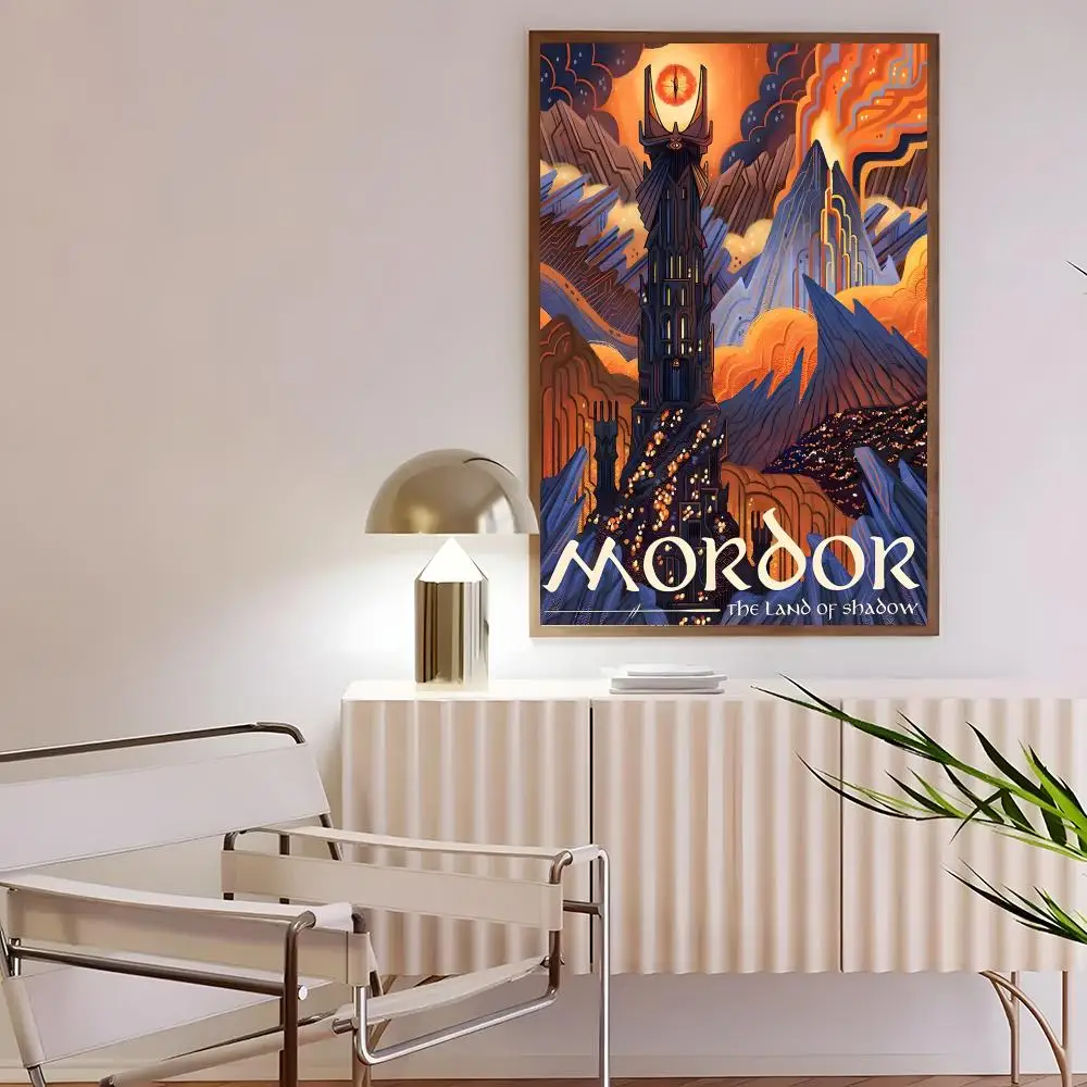 ملحمة الخيال يعمل التلفزيون سيد الخواتم-الأفلام المشارك ملصق جدار يطبع لغرفة المعيشة غرفة نوم مكتب هدية تزيين المنزل