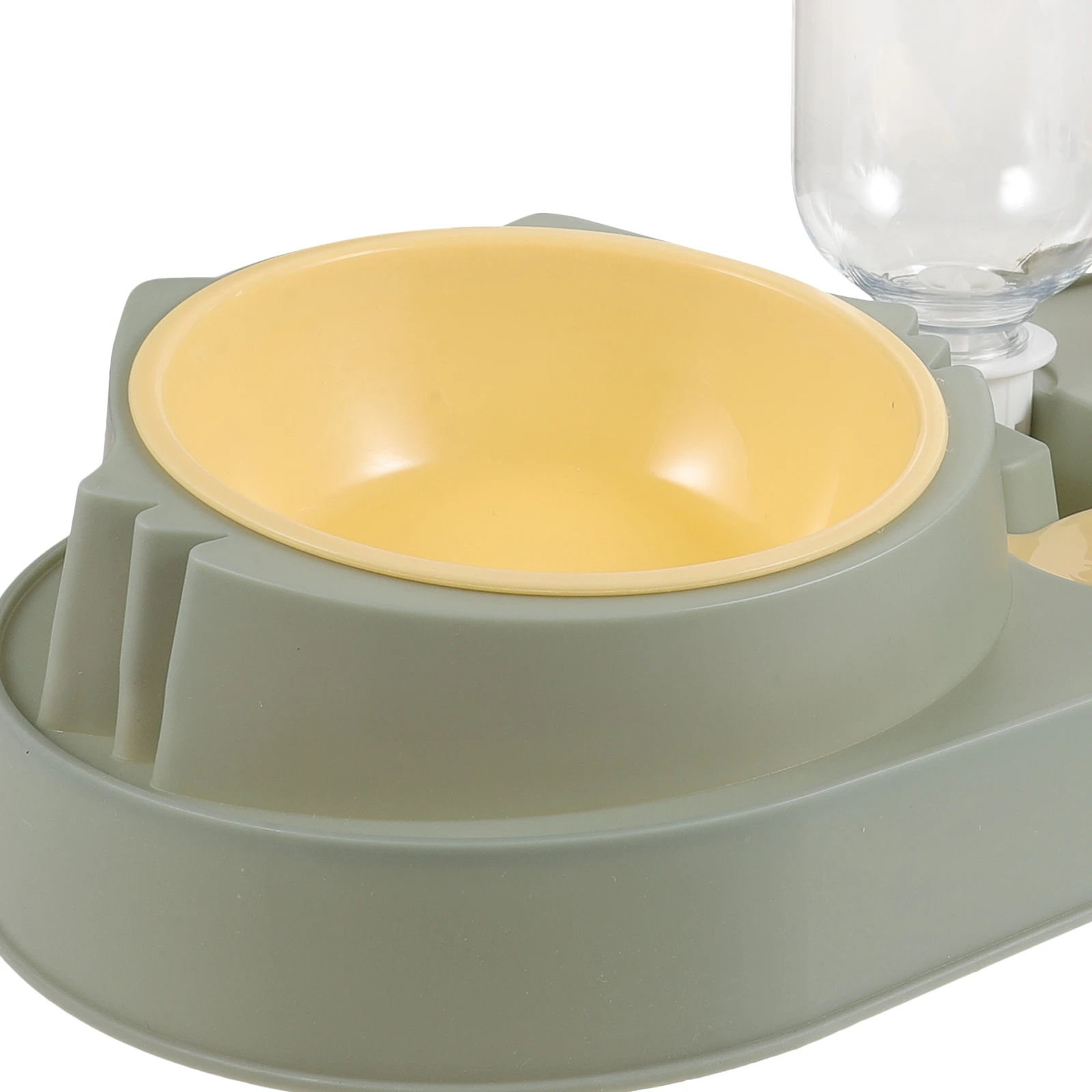 

Automatic Feeder Dispenser For Cat Durable Lightweight Easy Clean Break-Proof Pressure Resistant Double Feeding Device Dog