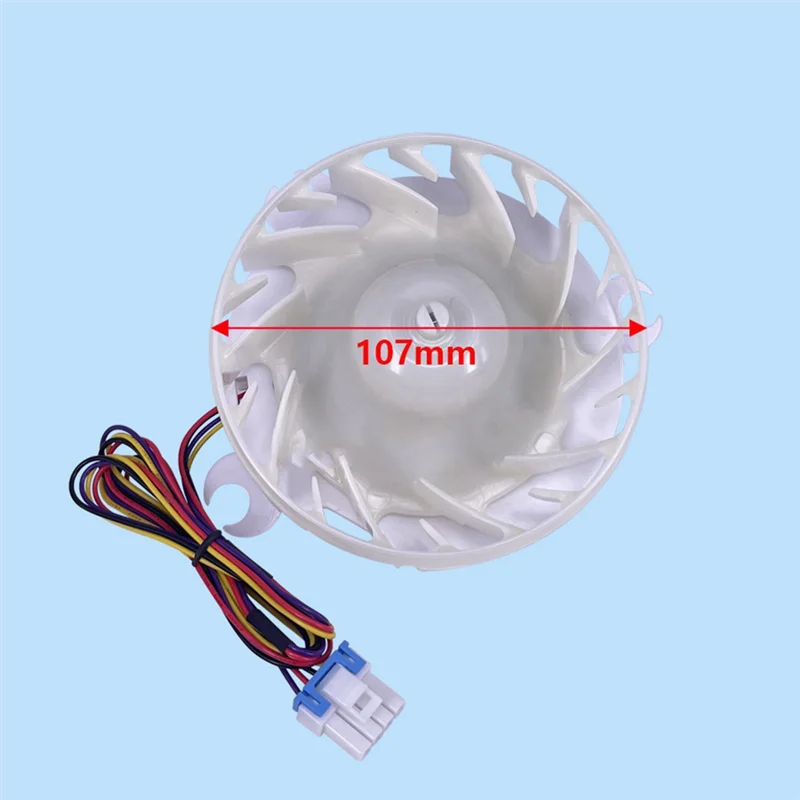 A83G-EAU65089706 Refrigerator Evaporator Fan Motor For  Fridge Z40E12MS1A0-57K06 Cooling Fan Motor Replacement Part DC 12V