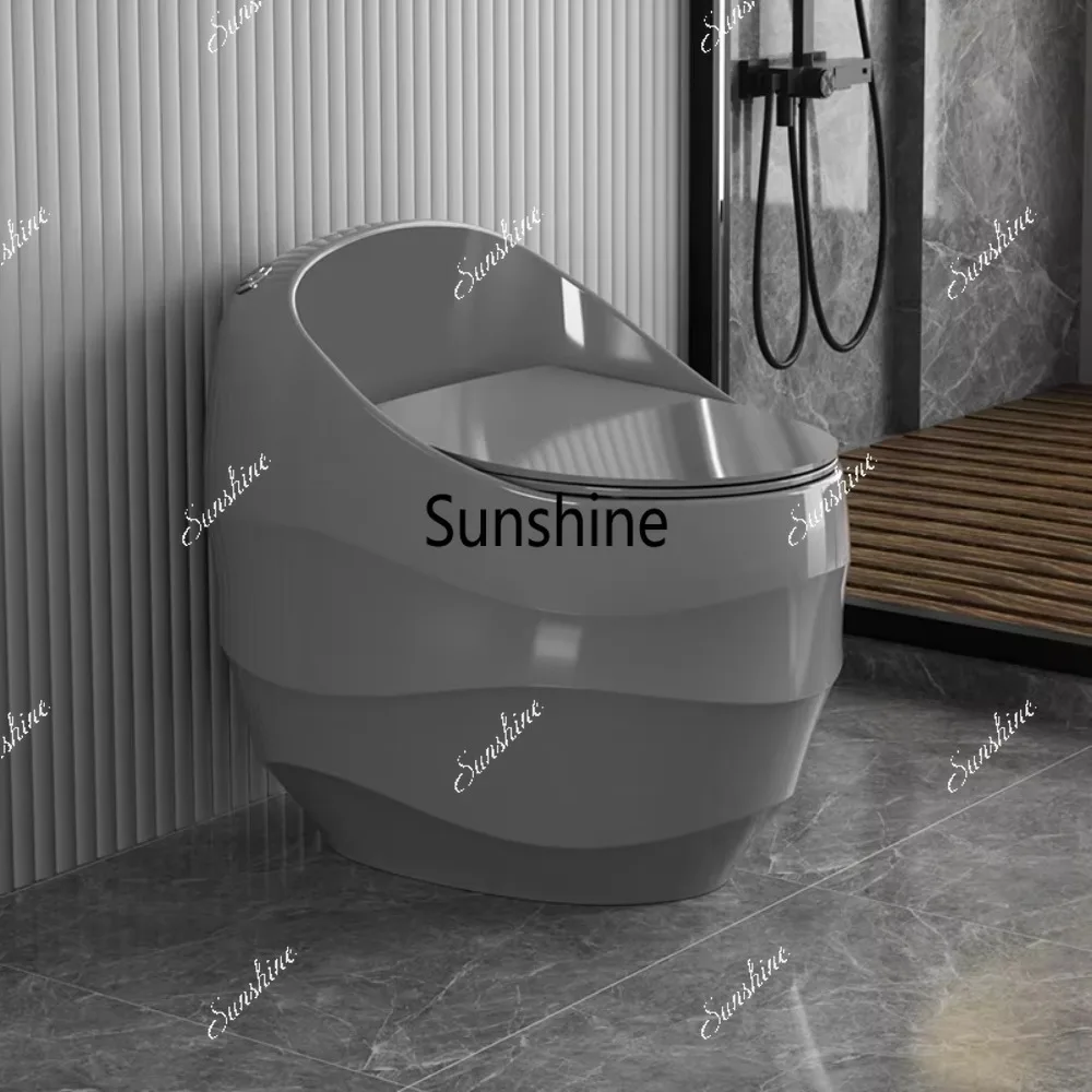 Vaso sanitário em relevo com ovo colorido criativo, novo tubo grande doméstico, forte sucção, apartamento, hotel, vila, banheiro