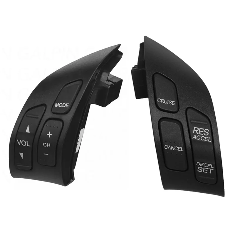 

1Pair Car Steering Wheel Cruise Switch Control Volume Buttons For Honda Accord 2003 2004 36770-SDA-A01 35880-SDA-A01-A54R