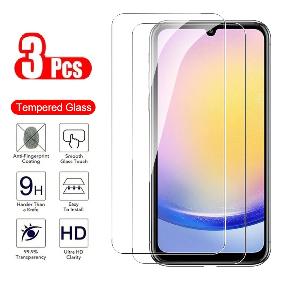 3Pcs Tempered Glass…