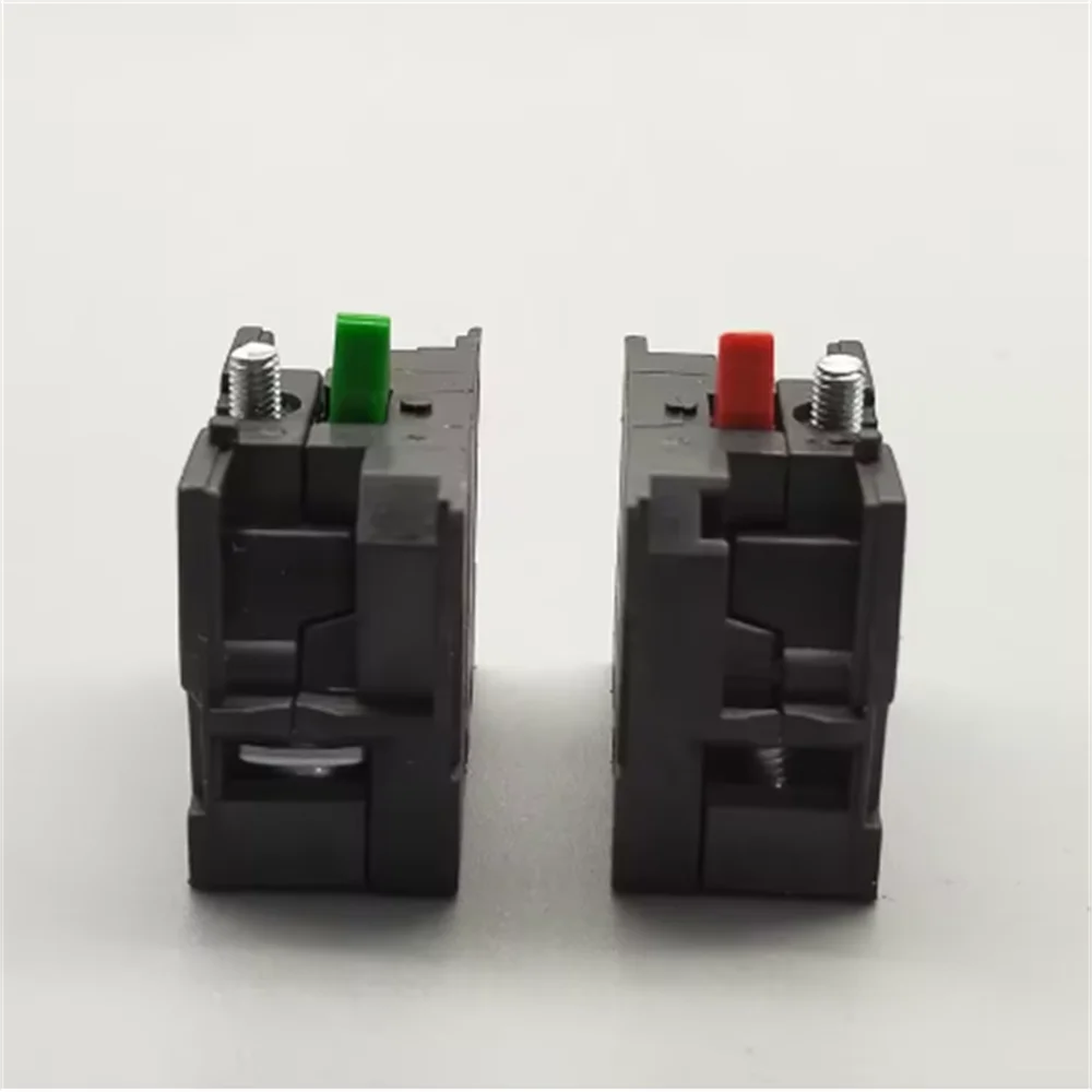 ZB2-BE101 ZB2-BE102 10A 600V NO NC Silver Contact Auxiliary Contact Block for Push Button Switch Module