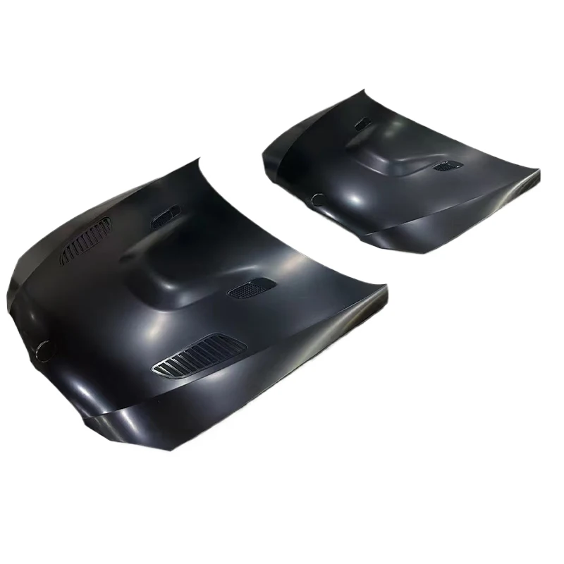 Picture 4: Upgrade Iron Aluminum M3 Engine Cover for 3 Series E92 E93 Pre 2005-2008 Easy Installation Front Bonnet Hood New Condition