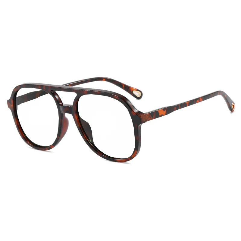 Pilot Double Bridge Unisex Anti-Blue Light Myopia Glasses 4